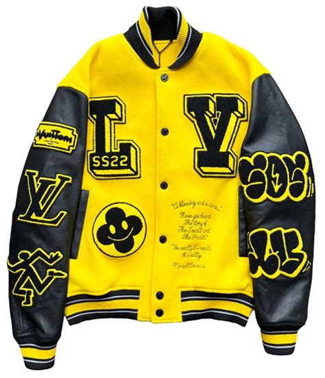 louis vuitton yellow jacket|louis vuitton jackets for men.